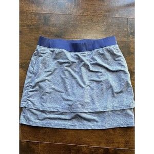 Women's Blue and Gray Shorts